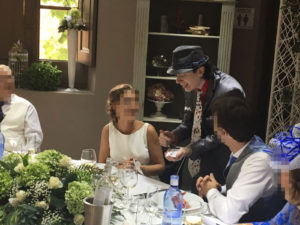 Boda con magos